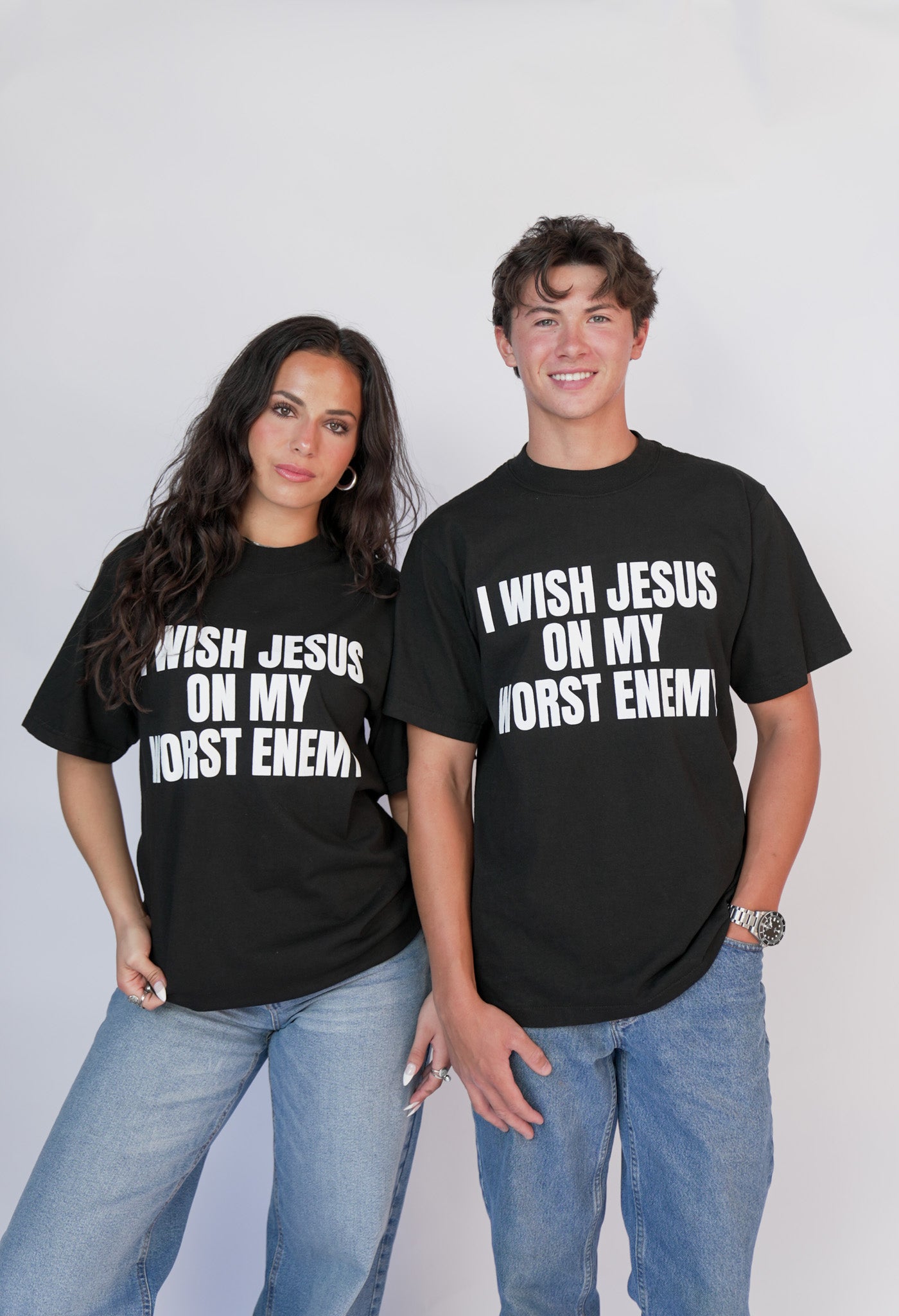 "I WISH JESUS ON MY WORST ENEMY" T-Shirt